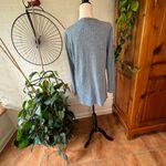 Sweater Cardigan Shacket Button Down Size L Blue Size L Photo 3