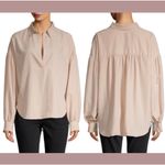 Free People We the Love Until Tomorrow Poet Blouse Long Sleeve Shirt Top Sz XS Photo 1