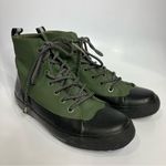 Hunter  black dipped lace‎ up boots waterproof rain boots women’s size 8.5 trendy Photo 3