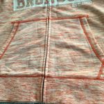 NFL TEAM apparel Women's Denver Broncos Space Dyed Hoodie Kangaroo Pkts Zip Up Orange Size M Photo 6