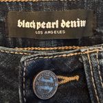 Black Pearl Denim Los Angeles Women’s Black Denim Bermuda Cotton Shorts Size 3 Photo 6
