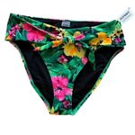 Old Navy  Tropical Floral High-Waisted Bikini Swim Bottoms SZ XS Photo 2