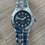 Bulova Marine Star Diamond Ladies Watch Black Pearl Dial Date Stainless Bracelet Photo 3