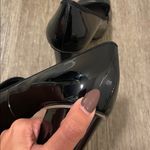 ALDO Colinda Black Patent Loafer Heels – Chunky Block Heel Pumps Photo 7