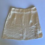 Glam  Champagne Side Slit Mini Skirt Size S Photo 1