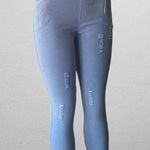 Distressed Leggings jeggings jean style Blue Size M Photo 0