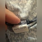 Navy with white flowers dress medium tiered bottom Blue Photo 6