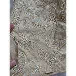 Carmen Marc Valvo  Pencil Skirt Size 8 100% Silk Beaded Party Holiday Special Photo 5