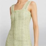 House of Harlow 1960 Light Green & Metallic Tweed Mini Dress Size L Photo 3
