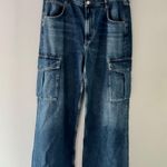 AGOLDE Minka Cargo Dark Wash Jeans 32 Photo 5