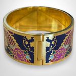 Johnny Was  Dragon Hinged Bracelet in Multi sz XS/SM NWT Photo 3