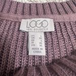LOGO By Lori Goldstein  Lace Knit Tunic Sweater size large Photo 2