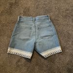 Madewell  Lace Trimmed Denim Shorts Photo 1