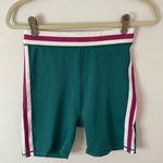 WILO The Label Biker Shorts New size medium rib bike shorts green/pink Green Photo 0