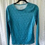 Hang Ten Women's Geometric Long Sleeve Sun Protection UPF 50+ Rash Guard Shirt S Photo 0