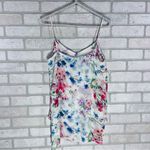 Theory NWT Silk Vanessa Garden Floral Print Camisole Size M Photo 4