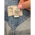 American Rag  Patches Denim Straight Leg Overall Light Wash Blue Women's Plus 16w Photo 6