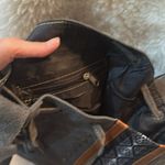 Dydaktik Gray and Brown Suede Women's Bag Photo 6