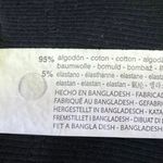 ZARA Black Rib Knit Long Sleeve Collar V-Neck Mini Bodycon Polo Sweater Dress S Photo 4