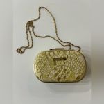 Lilly Pulitzer x Target Gold & White Clutch/Purse Photo 3