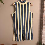 EVA FRANCO | Anthro Mock Neck Mini Dress‎ Blue Size XL Photo 1