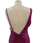 Hello Molly  Citadel Skies Sequin Mini Dress Fuchsia Purple‎ Pink Size US 6 Photo 8