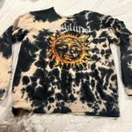 Off the shoulder sublime tie dye crewneck Multiple Photo 0
