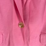 WAYF  Stretch Bubblegum Pink 1 Button Blazer‎ Jacket Size M Photo 3