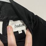 Ba&sh  Noveo‎ Blouson Sleeve Smocked Top In Black Size XS Photo 5