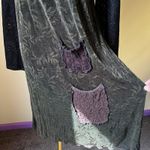 Lee Andersen Patchwork Knit Overlay Dress Boho Fairy Grunge Midi Small Green Photo 3