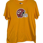NFL Kansas City Chiefs Big Helmet Womens Short Sleeve Graphic Tee Size 2XL Photo 0