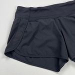 Lululemon  Run Speed Short Black Rear Zip Pocket Size 10 Photo 3