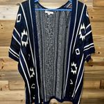 Blu Pepper Aztec Short Sleeve Cardigan Photo 0