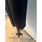 Worthington Women's Black Gold Zippers on the shoulders pleated back top size 0X Photo 6