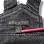 Liquor N Poker Overalls Size 6 W25"xL27" Women's Denim Overalls Skinny Leg Jeans Women's Overalls Photo 6