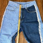 The Ragged Priest Women’s  high waisted, patchwork jeans, size 26 Photo 4