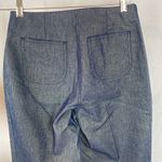 Bebe Blue & Gold Vicky High Rise Flair Wide Leg Pants NEW 2 Photo 3