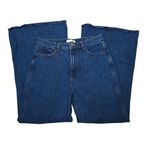 Loft  Women's 30/10 The Super Flare Dark Wash Jean Photo 5
