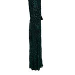 Lulus Photo Finish Forest Green Sequin Lace Photo 5