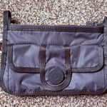 Kipling  Zippered 3 Compartment‎ Gray Pouch Bag Photo 0