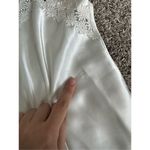 vintage marks & spencer silky stain lace trim tank top camisole size 14 White Size L Photo 6