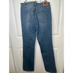Levi's  505 Women's Straight Leg Jeans Size 16 Ambiance Blue Mid Rise‎ Stretch Photo 4