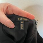 Escada Women’s Designer Black Wool Knee Photo 10