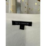 NWOT Tint & Shadow Puff Bubble Sleeve Plunge V Neck Two Button Crop Cardigan L Size L Photo 3