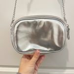 Claire’s purse crossbody metallic silver adjustable Stella McCartney star bag Photo 3
