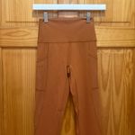 Aerie  Offline Size Small 7/8 High-Rise Burnt Orange Leggings. Photo 2