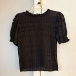 ZARA  Lace Top Black Photo 0