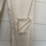 BDG  Women’s 26 Loose Straight Cream Off White Distressed Jeans Photo 1