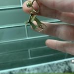 Cowgirl Horse Saddle Vintage Gold Tone Clip On Clip Photo 5