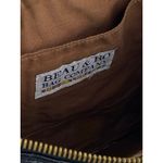 Beau & Ro Womens Black Croc Faux Leather Vegan Crossbody Clutch Purse Handbag OS Photo 5